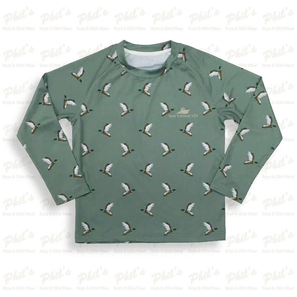 Boys' Performance Long-Sleeve Graphic Tee