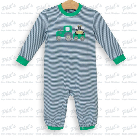 Farm Tractor Appliqué All-In-One