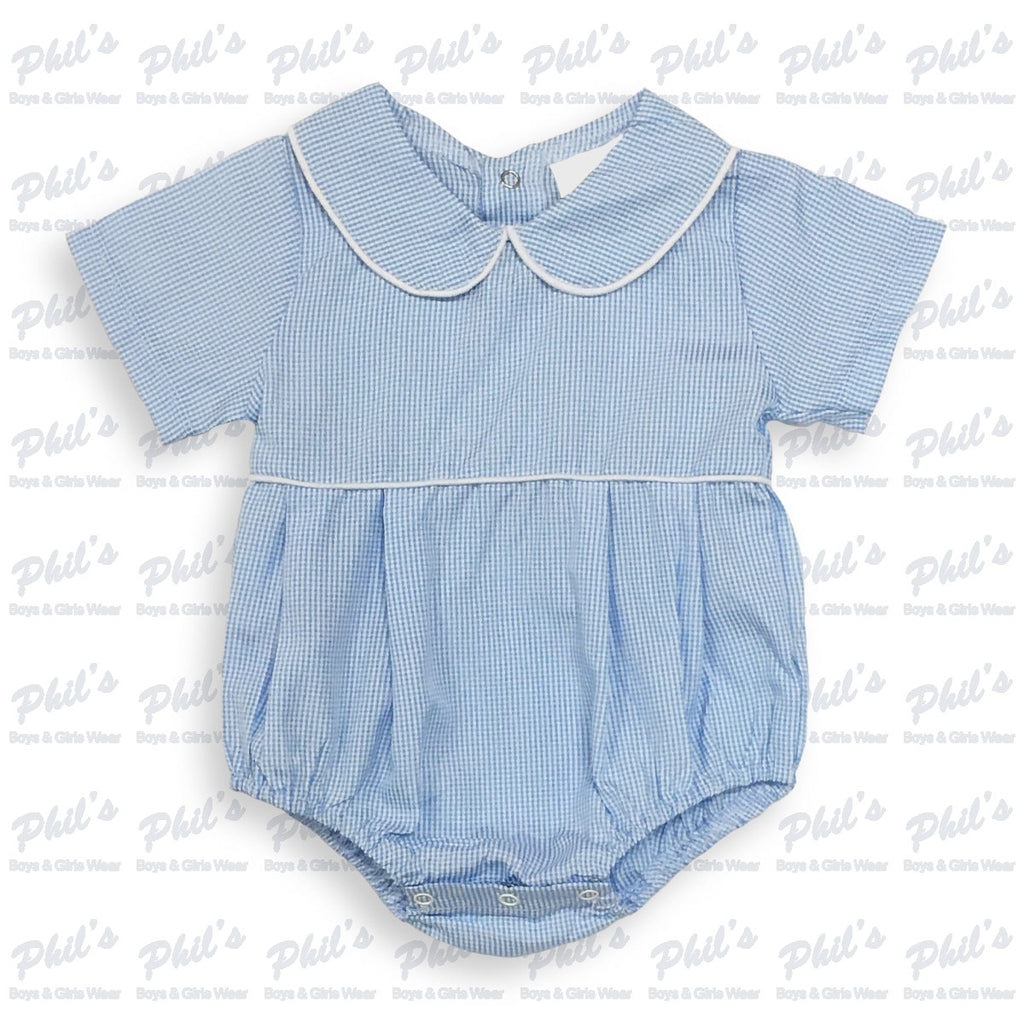 Blue Gingham Bubble
