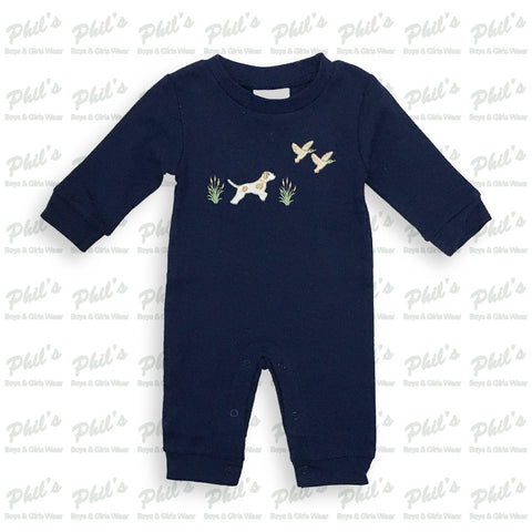 Mallard Duck Hunting Puppy Appliqué All-In-One