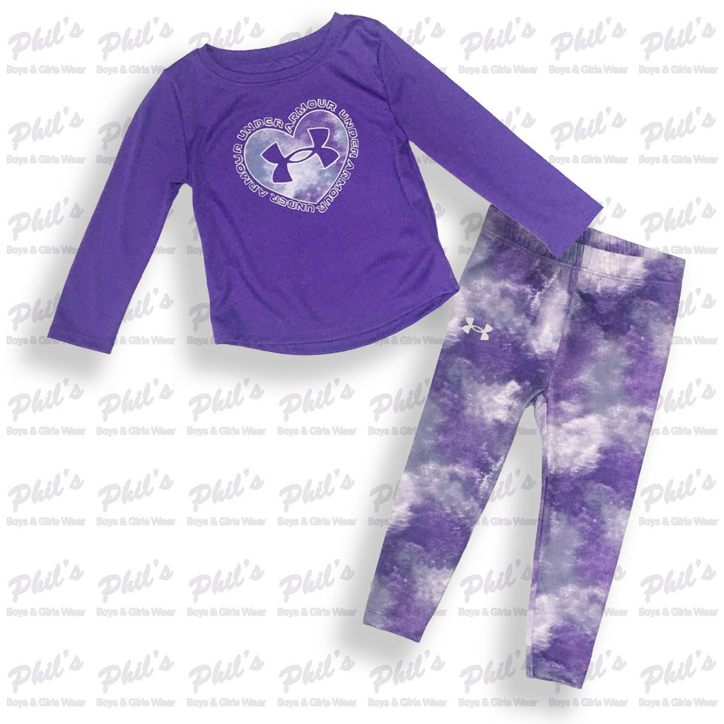 Under Armour Purple Legging Set