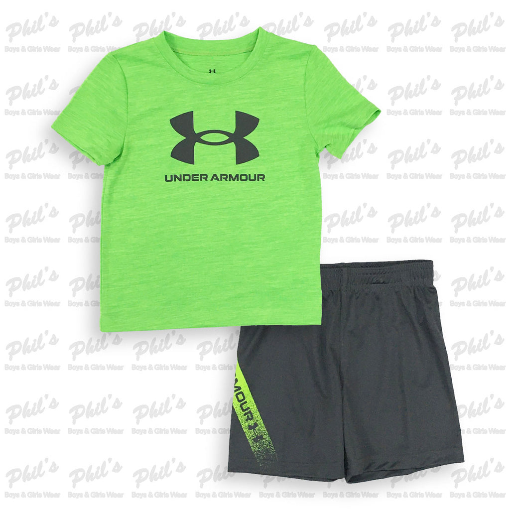 Under Armour Performance Lime Green Haze Set