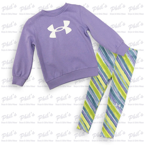 Under Armour Lavender Sweatshirt Legging Set