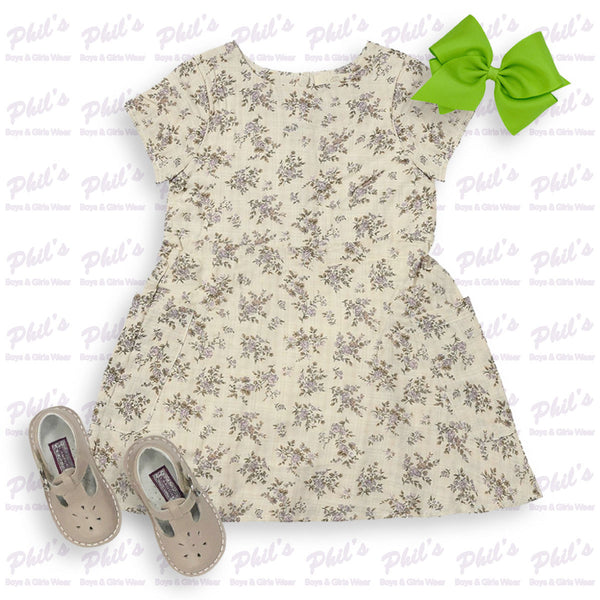 Lavender Floral Dress