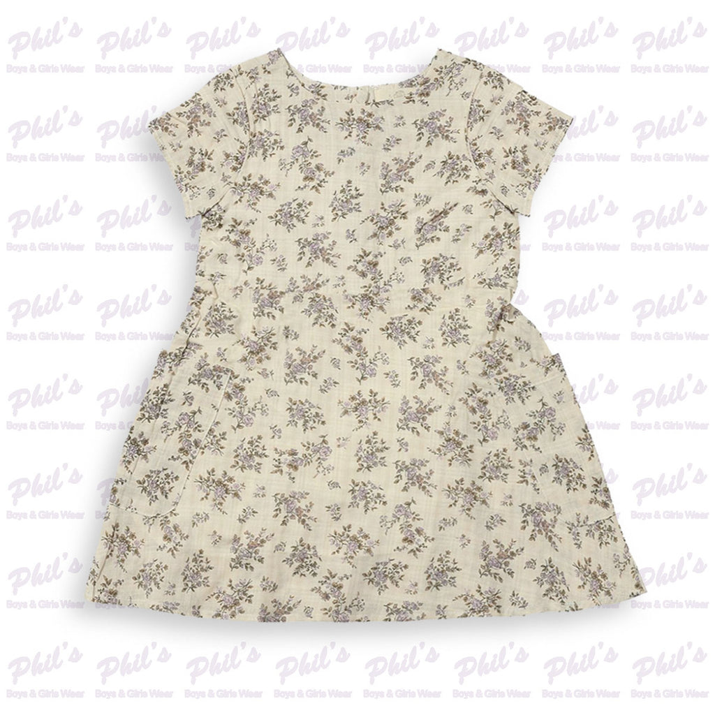 Lavender Floral Dress