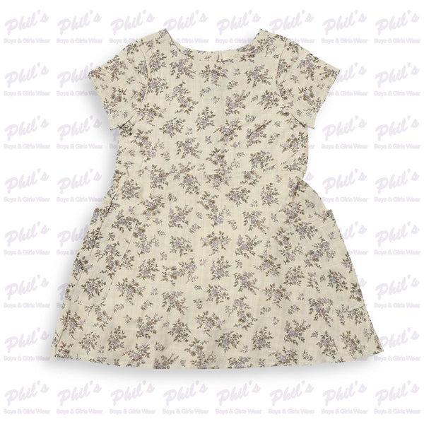 Lavender Floral Dress