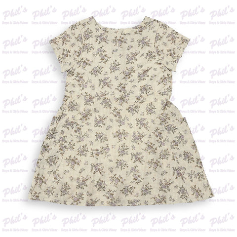 Lavender Floral Dress