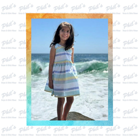 Thick Multi-Colored Stripe Dress