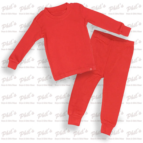 Red Bamboo Pajamas