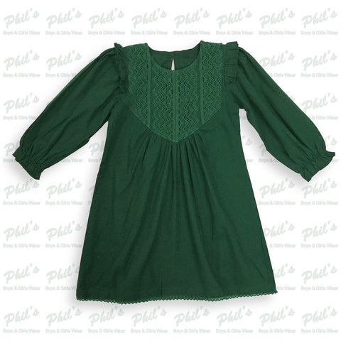 Green Linen Dress