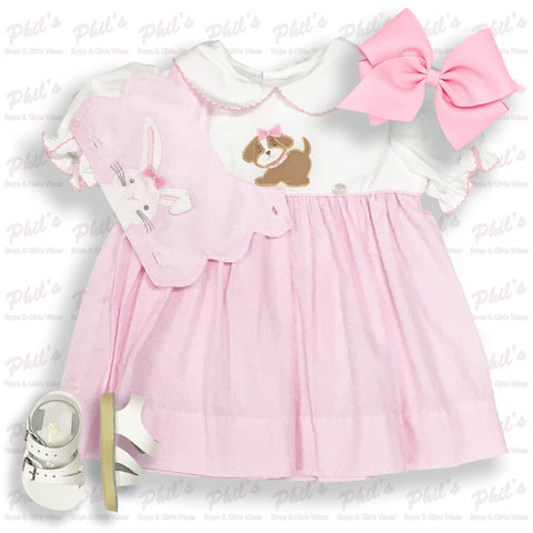 Pink Dress w/ Removable Bunny